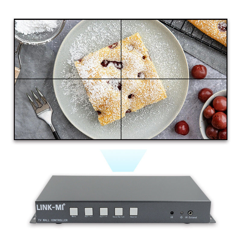 2X2 Video Wand Controller Unterstützung HDMI USB Signal Eingang 1080P Für Werbung