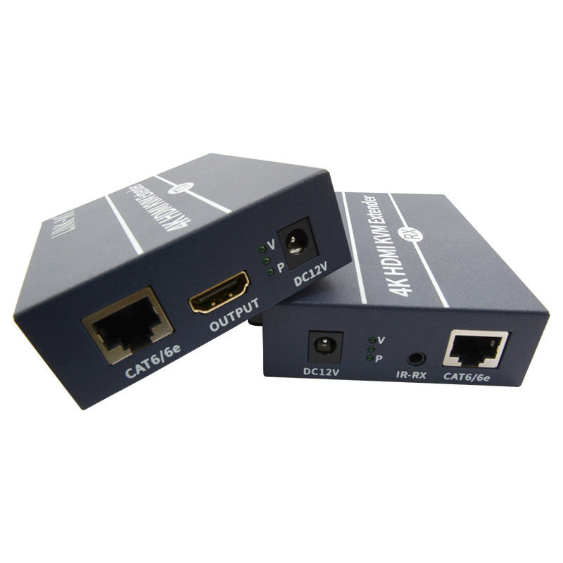 120m 4K KVM Extender HDMI über Katze 6 / Katze 6e Kabel für Tastaturmaus
