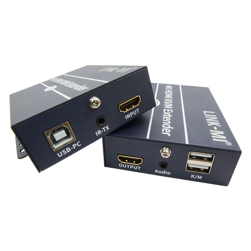 120m 4K KVM Extender HDMI über Katze 6 / Katze 6e Kabel für Tastaturmaus