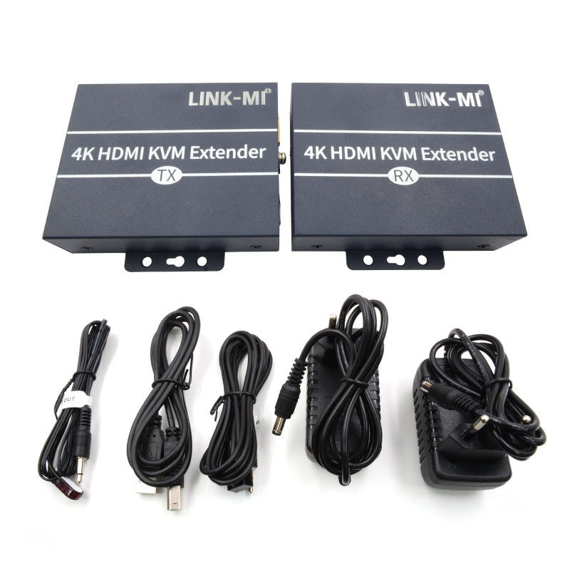 120m 4K KVM Extender HDMI über Katze 6 / Katze 6e Kabel für Tastaturmaus