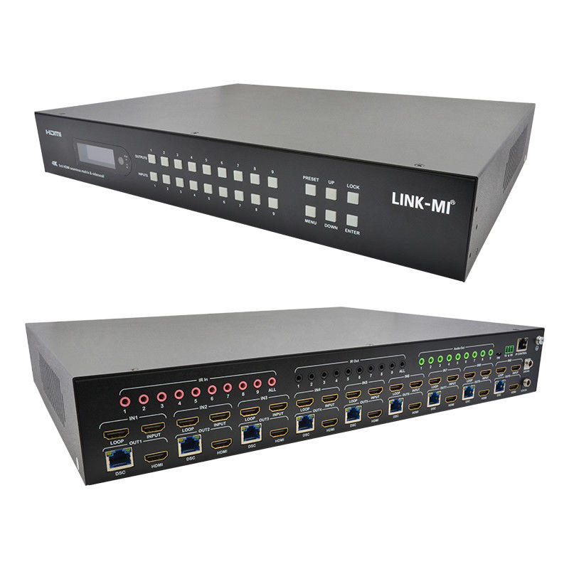 9x9 70M HDMI Video Wandprozessor HDMI Splitter 3x3 4K HDMI Matrix Extender