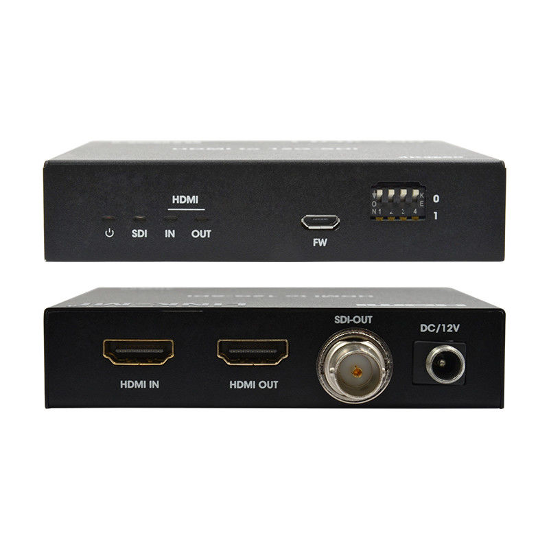 4K HDMI zu SDI-Konverter mit Loop-Out-Unterstützung 12G 4K@60Hz EDID Max 120m