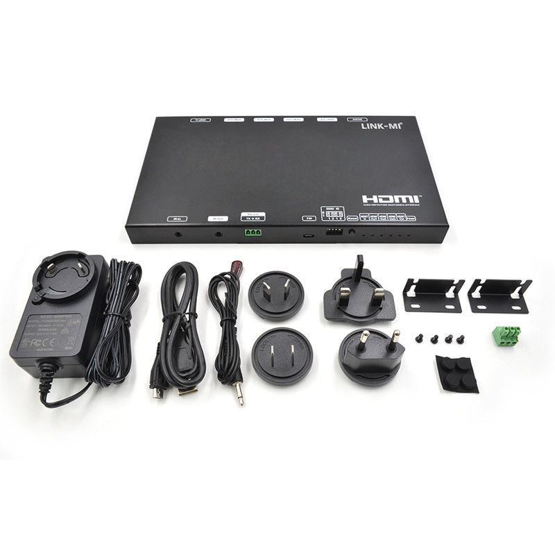 HDMI-Erweiterung 70M AV über IP mit HDMI Loop Out IR RS232 für 4K60Hz Video-Repeater
