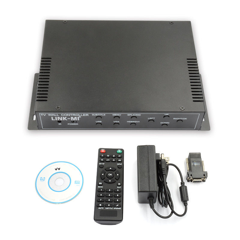 2X2 HDMI Video Wandsteuerung Unterstützung 1X4 1X3 1X2 TV Splicing Box für 4 Bildschirme