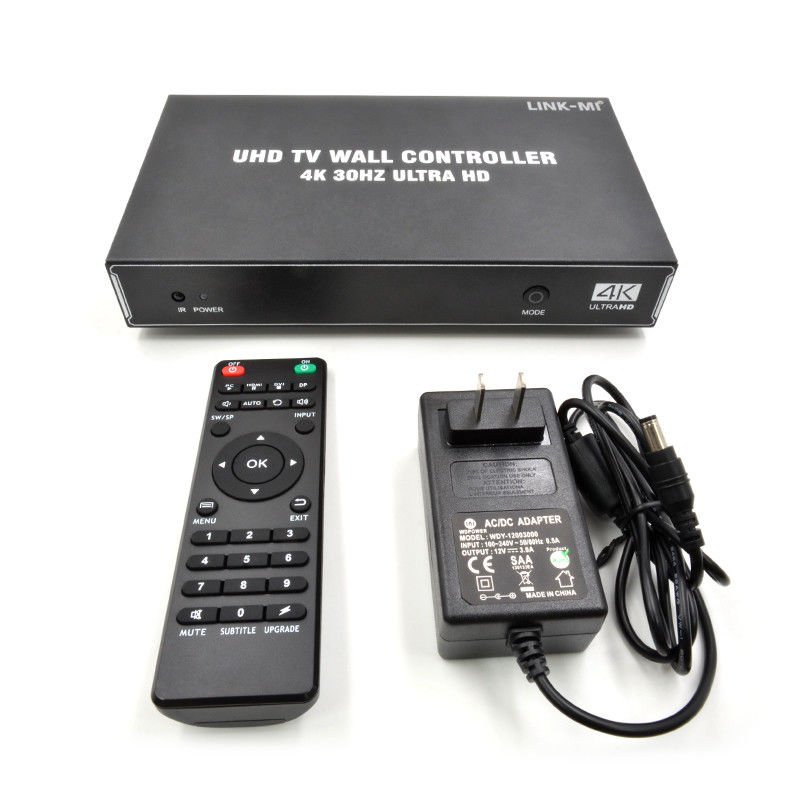 1X4 1X3 1X2 4K Video Wandcontroller 30Hz 4 Kanäle HDMI TV Video Wandprozessor 2x2