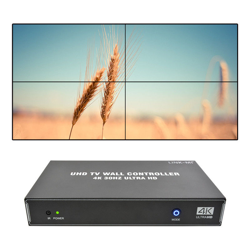 1X4 1X3 1X2 4K Video Wandcontroller 30Hz 4 Kanäle HDMI TV Video Wandprozessor 2x2