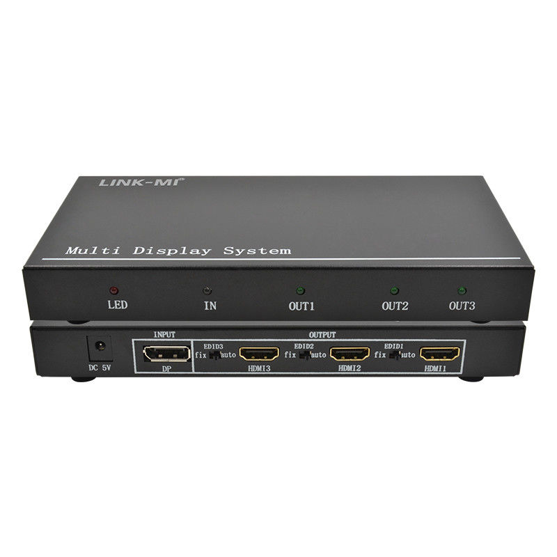 5760x1080 UHD 1X3 Video Wandcontroller Prozessor Multi-Screen Splicer 1 DP In 3 HDMI Ausgang