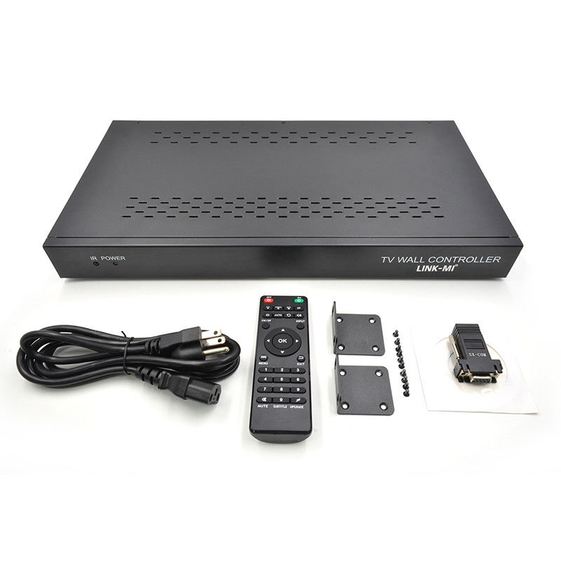 6 Kanäle HDMI Video Wandsteuerung 2X3 LED Wandsteuerung für 6 Splicing TVs