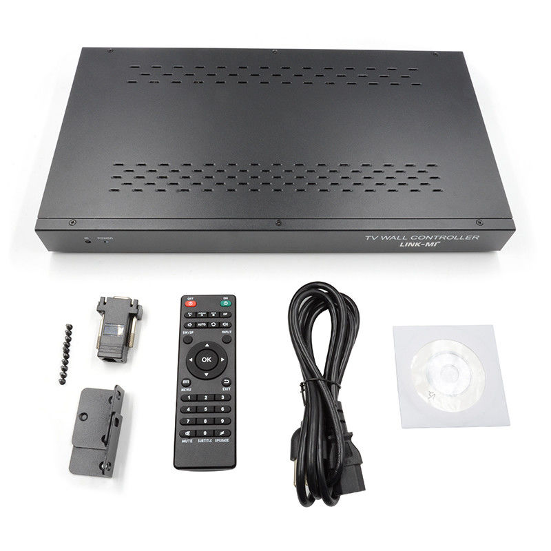 9 Kanäle HDMI Video Wandcontroller 3X3 Zoom Untertitel Multi Display Controller für Werbung