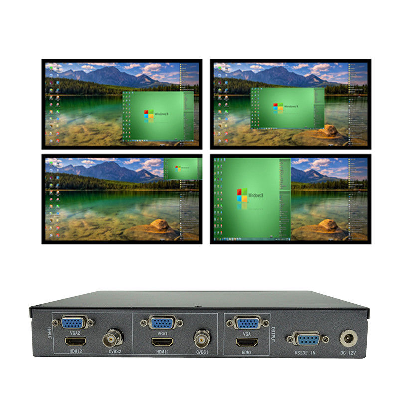 PIP POP 4k 60hz Hdmi Switcher 2x1 Multiviewer Jedes Bild Zoom In/Out 1080P