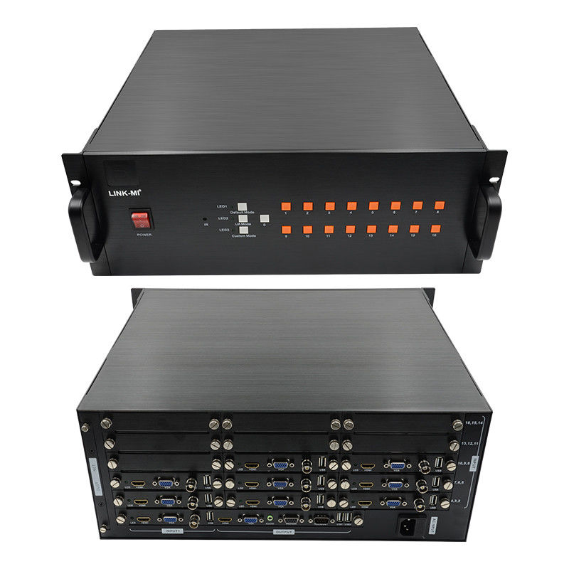 16 Kanäle Video HDMI Multi Viewer VGA BNC Signal Eingang 1080P 16X1 HDMI Schalter
