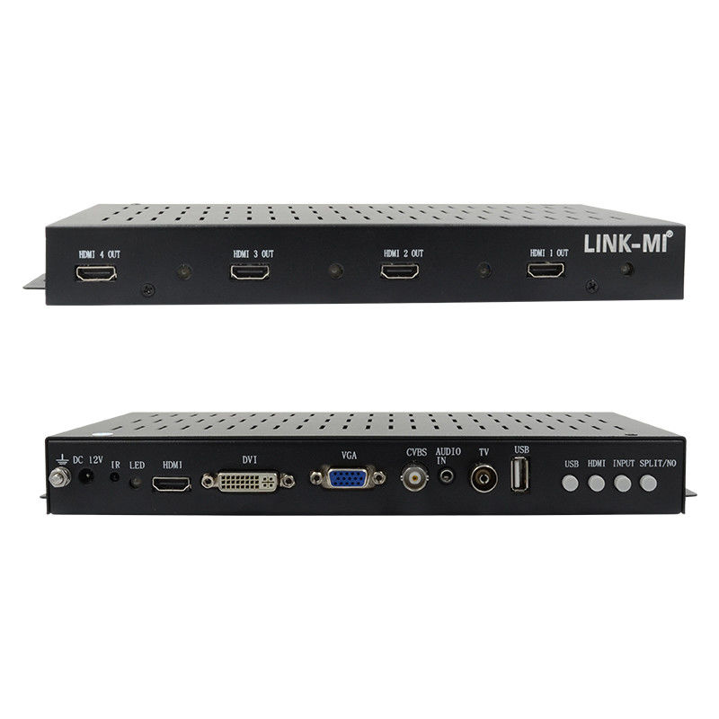 2X2 1X2 1X3 HDMI Video Wandcontroller 1x4 1080P 90 Grad Drehung für Porträt Anzeige