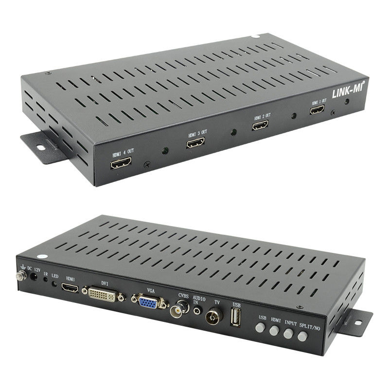2X2 1X2 1X3 HDMI Video Wandcontroller 1x4 1080P 90 Grad Drehung für Porträt Anzeige