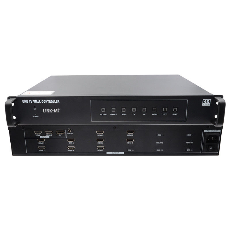 3x3 Videowandprozessor 4K mit Bildrotation Roaming-Fenstercontroller 3x3 4k
