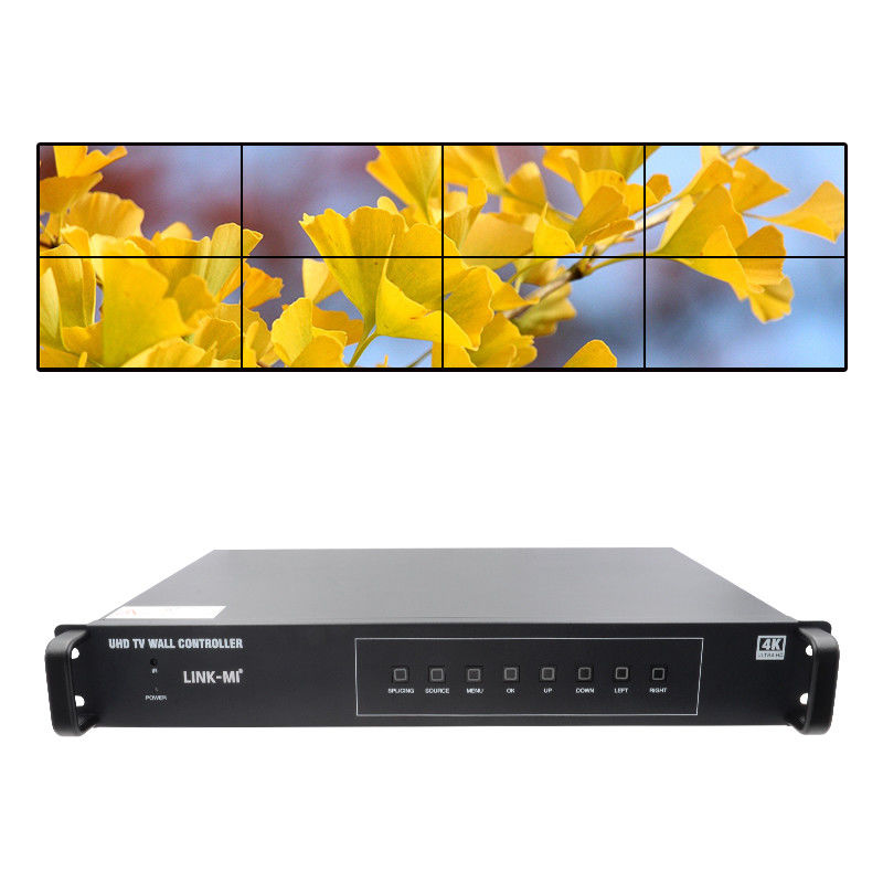 2X4 TV HDMI Wandsteuerung 4K 60Hz 2X3 Video Wandprozessor 2X2 für 8 Display-Einheiten