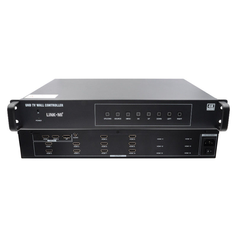 4K Video Wandsplitter HDMI1 2x5 Spaltung HDMI2.0 HDMI1.4 DP Eingang 4K@60Hz 4:4:4