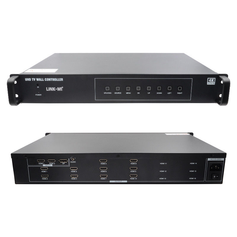 4K Video Wandsplitter HDMI1 2x5 Spaltung HDMI2.0 HDMI1.4 DP Eingang 4K@60Hz 4:4:4