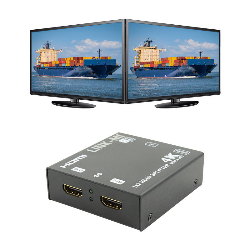 1X2 4K HDMI Extender Splitter Unterstützung 4K2K EDID 3D 2 Port Video Splitter