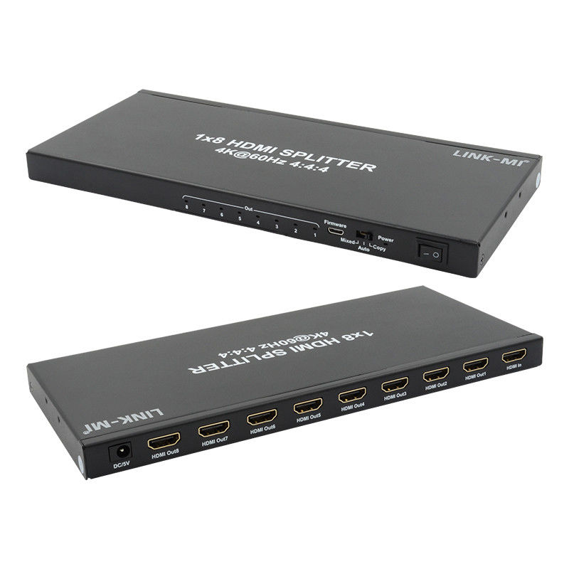 1/8 4K HDMI Splitter 1 In 8 Out 60Hz 3D 18G Video Audio Splitter für 8 Displays