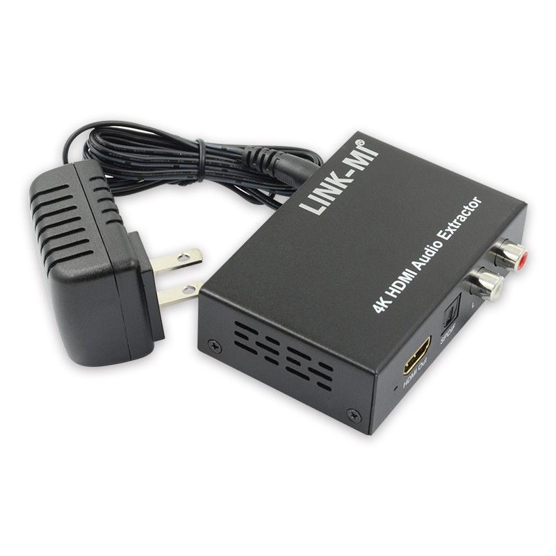 2K 4K HDMI-Audio-Extraktor für Apple TV Blu-Ray-Player Unterstützung für 3D EDID