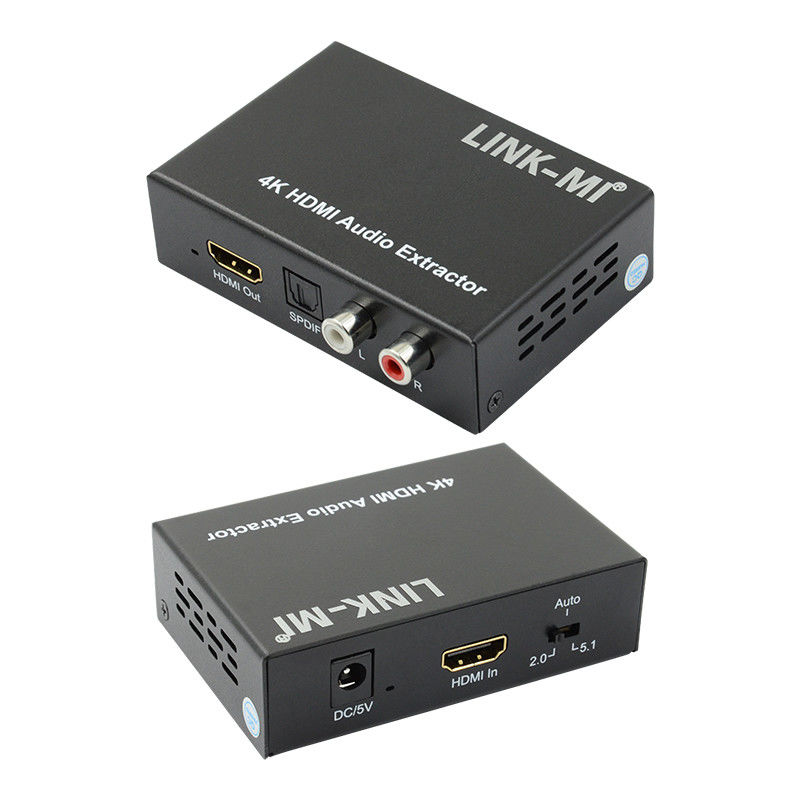 2K 4K HDMI-Audio-Extraktor für Apple TV Blu-Ray-Player Unterstützung für 3D EDID