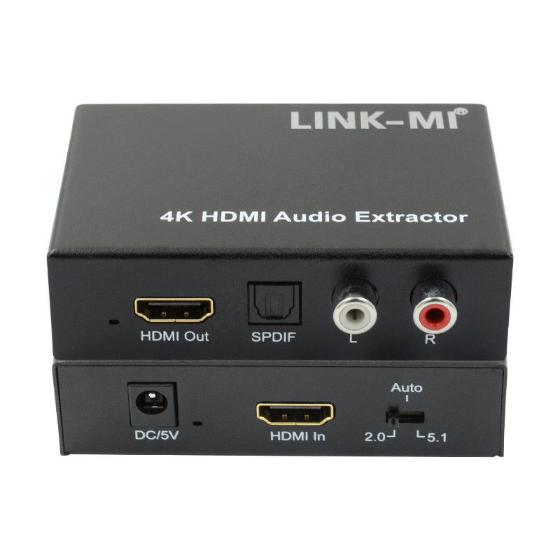 2K 4K HDMI-Audio-Extraktor für Apple TV Blu-Ray-Player Unterstützung für 3D EDID