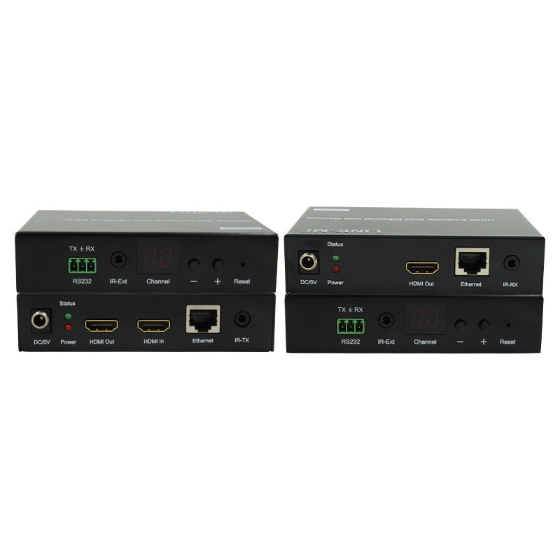 120M HDMI-Verlängerungsverteilung über IP-Verlängerung mit LED-Fernbedienung RS232 AV über IP