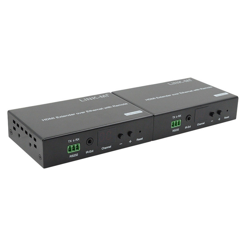 120M HDMI-Verlängerungsverteilung über IP-Verlängerung mit LED-Fernbedienung RS232 AV über IP