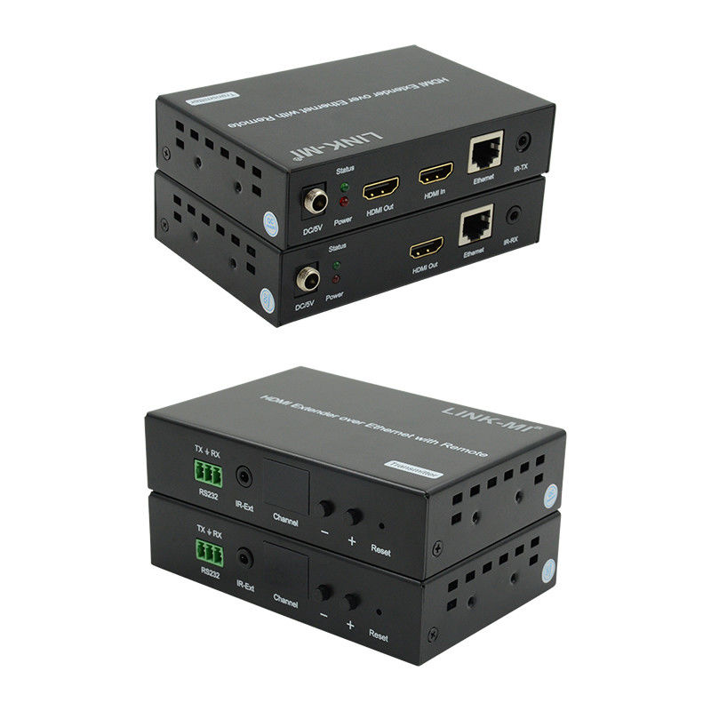 120M HDMI-Verlängerungsverteilung über IP-Verlängerung mit LED-Fernbedienung RS232 AV über IP