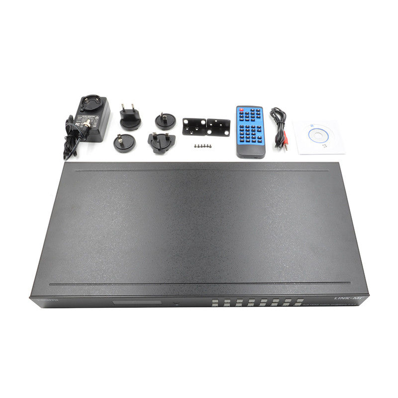 8x8 4K HDMI Modular Matrix Switcher mit SPDIF Out IP Web GUI Steuerung für 8 UHD-Displays