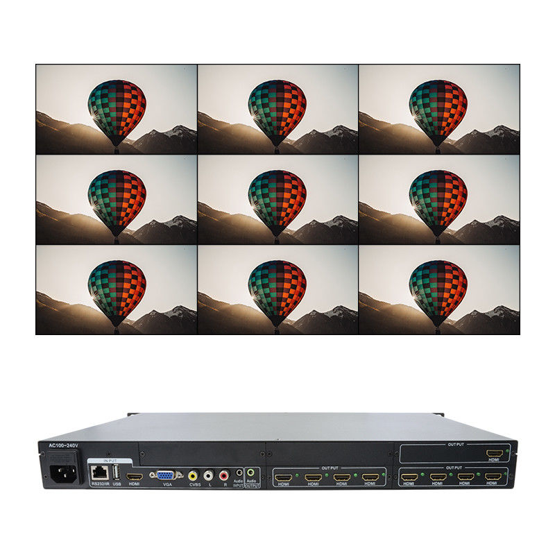 4x20 HDMI Splitter 4K mit Scaler HDMI Audio Splitter 4k 4 bis 20 Kanäle