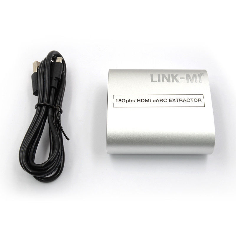 18 Gbps HDMI-Extraktor-Extraktor 4K@60Hz CEC EDID HDMI EARC Audio-Extraktor-Konverter