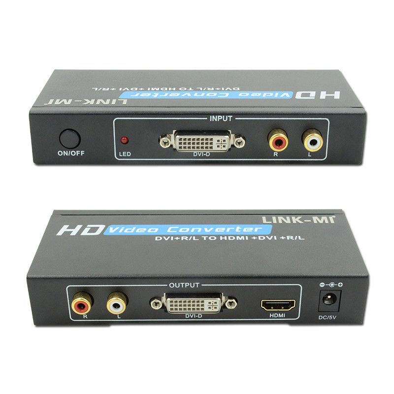 1080P-DVI-zu-HDMI-Konverter mit Audiounterstützung