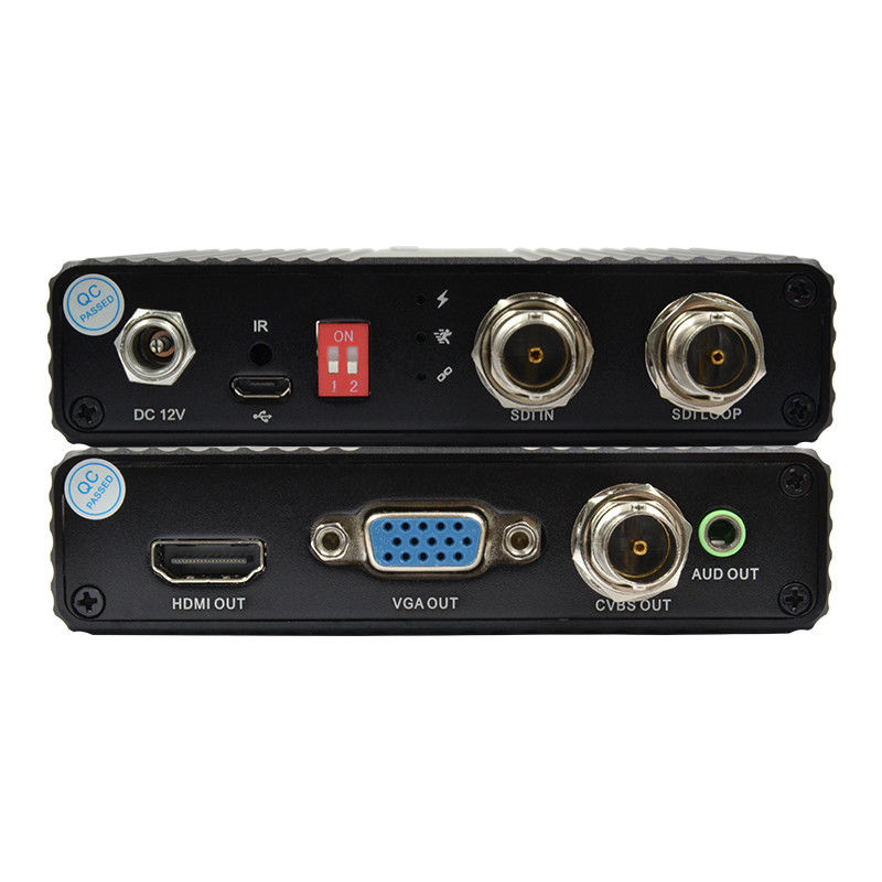 CVBS SDI zum HDMI-Konverter Alle CVBS zum HDMI SDI zum VGA-Video-Konverter 75 Ohm