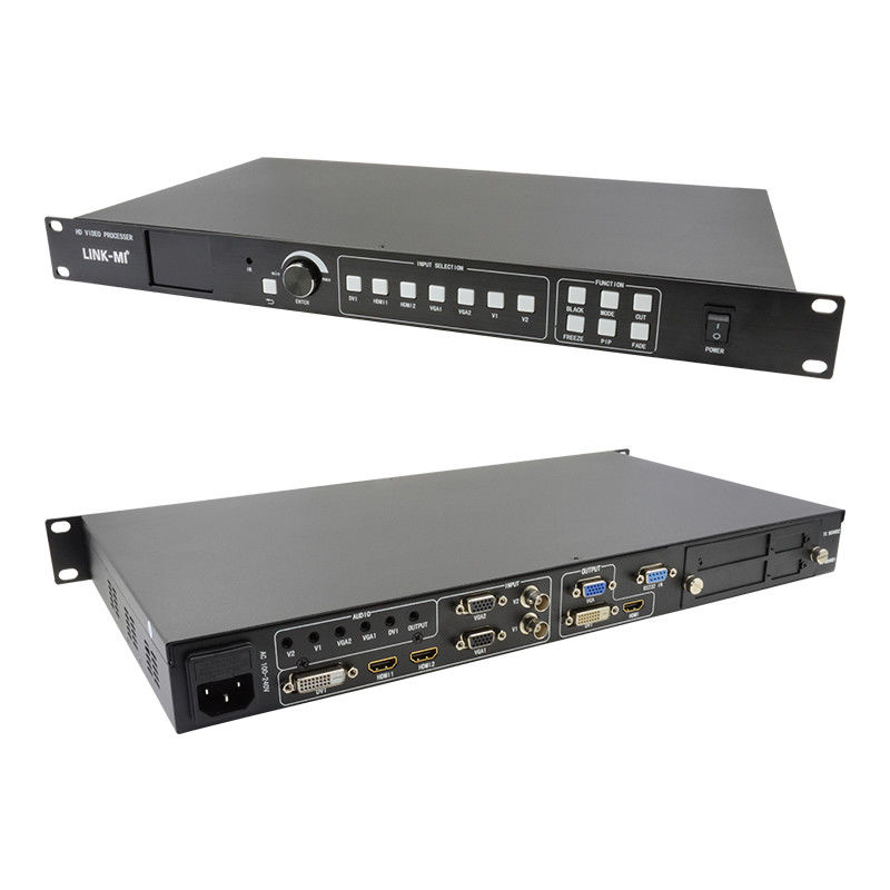 480i/P 576i/P HDMI Video Wandsteuerung 7 In 3 Out LED Video Prozessor