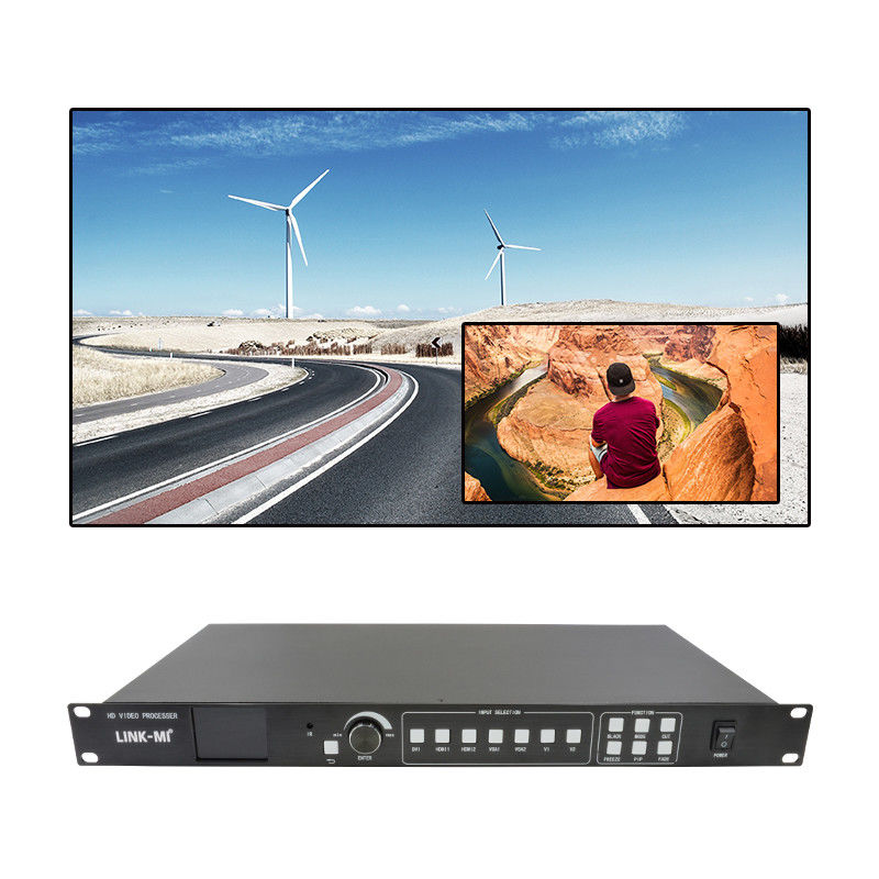 480i/P 576i/P HDMI Video Wandsteuerung 7 In 3 Out LED Video Prozessor