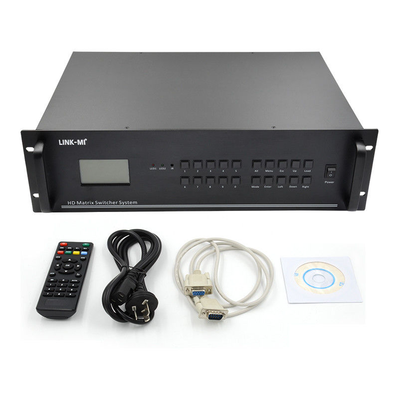 16 In 16 Out HDMI Matrix Switch 4K 16X16 Video Matrix Unterstützung VGA DVI SDI Signalinput