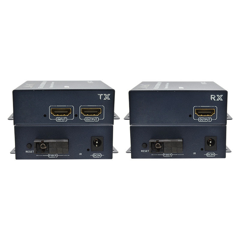 20 km HDMI-Verlängerer über Glasfaser mit Loop Out für 1080P SC/FC-Fibermodul