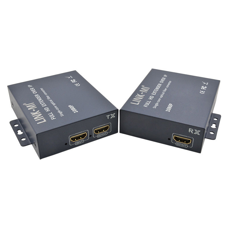 20 km HDMI-Verlängerer über Glasfaser mit Loop Out für 1080P SC/FC-Fibermodul