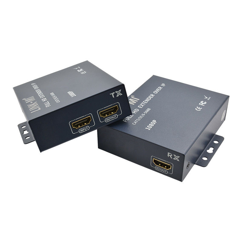 200M-Erweiterung HDMI über TCP / IP 1080P-Unterstützung Punkt zu Punkt Punkt zu Mehrfachpunkt