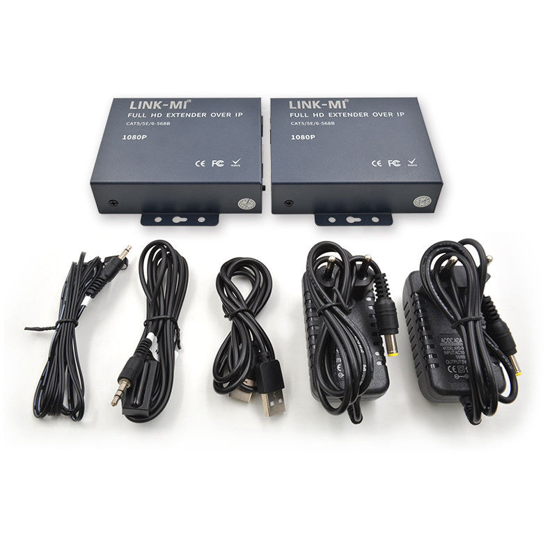 200M-Erweiterung HDMI über TCP / IP 1080P-Unterstützung Punkt zu Punkt Punkt zu Mehrfachpunkt