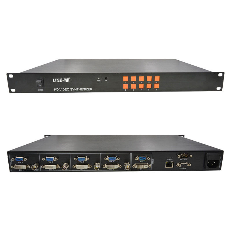 HD 4x1 HDMI Multi Viewer TCP/IP 1080P Hardware Video-Synthesizer RS232