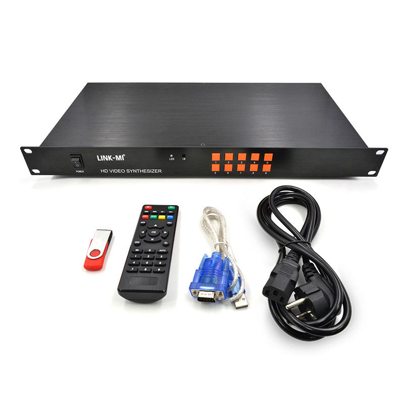 HD 4x1 HDMI Multi Viewer TCP/IP 1080P Hardware Video-Synthesizer RS232