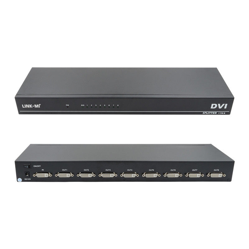 DVI D 29pin Video HDMI Schalter weiblicher HDMI Splitter 1 In 8 Out 4k