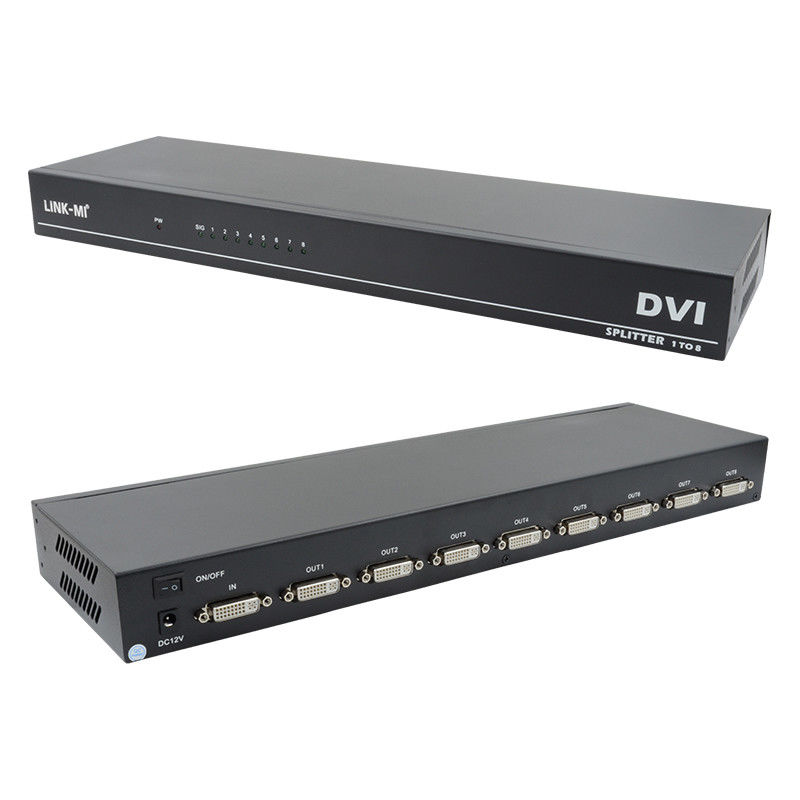 DVI D 29pin Video HDMI Schalter weiblicher HDMI Splitter 1 In 8 Out 4k