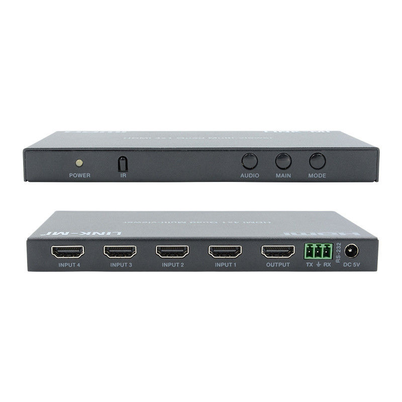 Hochleistungs HDMI 4x1 Quad Multi Viewer HDMI 1.4b HDCP 1.4 und DVI-kompatibel