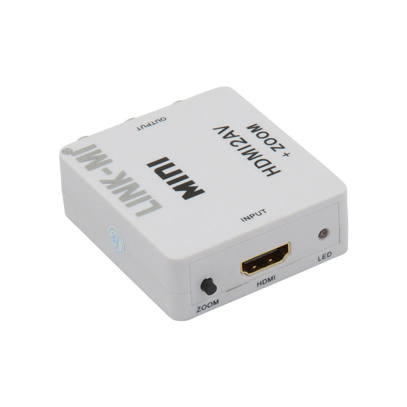 MINI HDMI zu CVBS MINI HDMI zu AV-Signalkonverter kompatibel mit HDMI 1.3