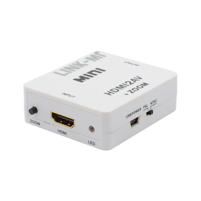 MINI HDMI zu CVBS MINI HDMI zu AV-Signalkonverter kompatibel mit HDMI 1.3