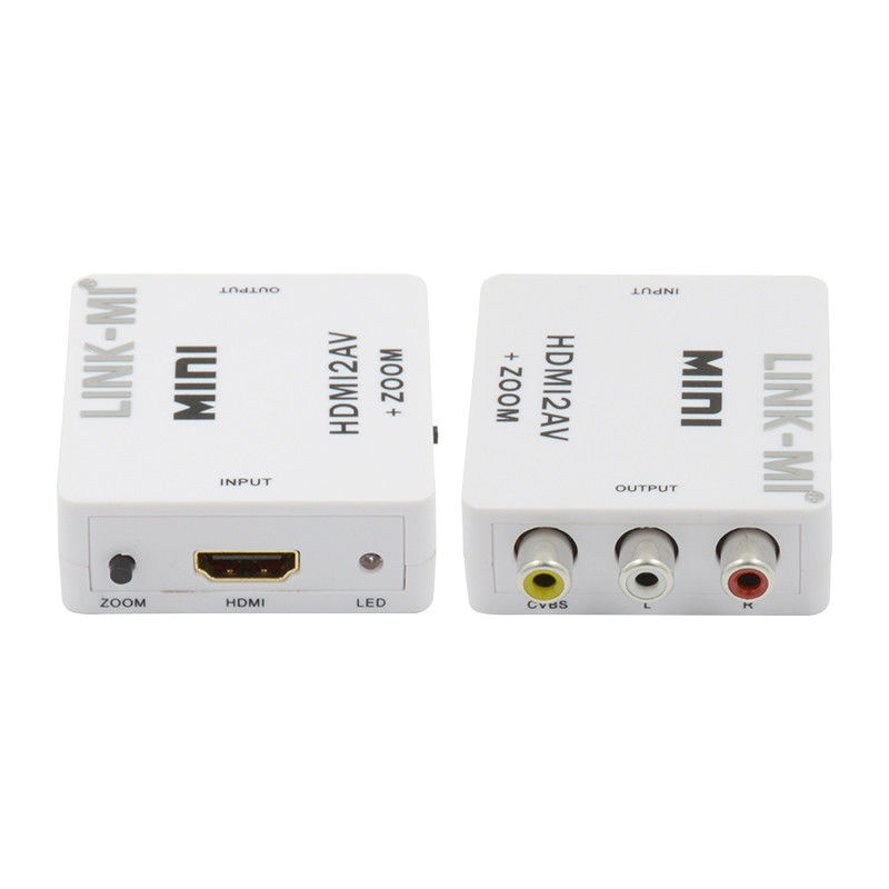 MINI HDMI zu CVBS MINI HDMI zu AV-Signalkonverter kompatibel mit HDMI 1.3