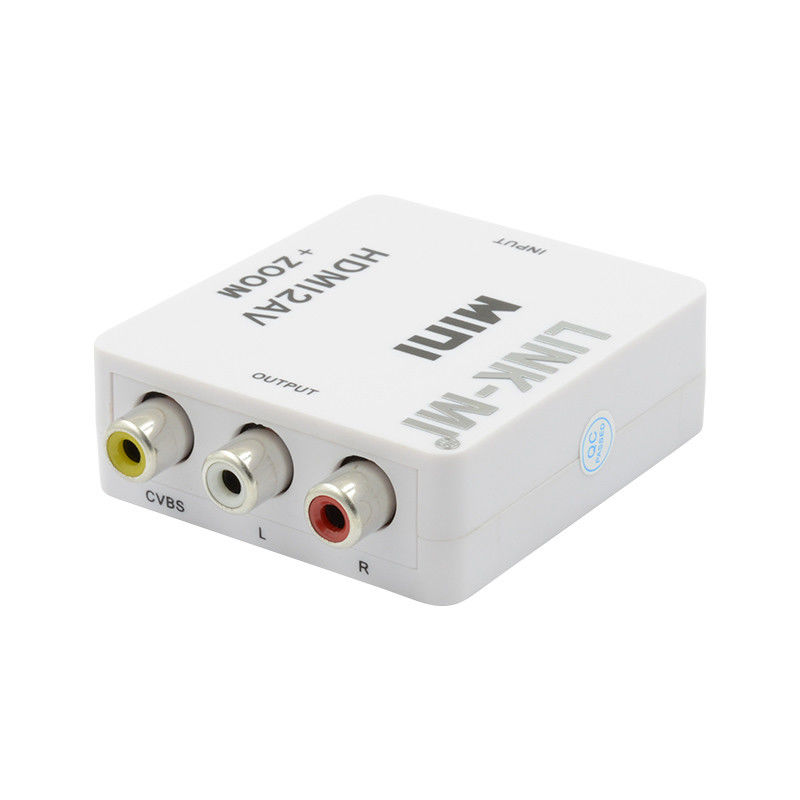 MINI HDMI zu CVBS MINI HDMI zu AV-Signalkonverter kompatibel mit HDMI 1.3